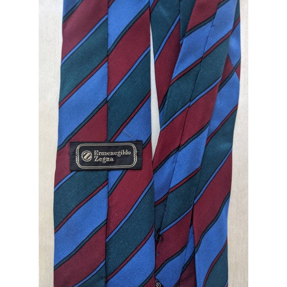 Vintage Ermenegildo Zegna Silk Tie - image 3