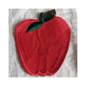Vintage Large Apple Patch