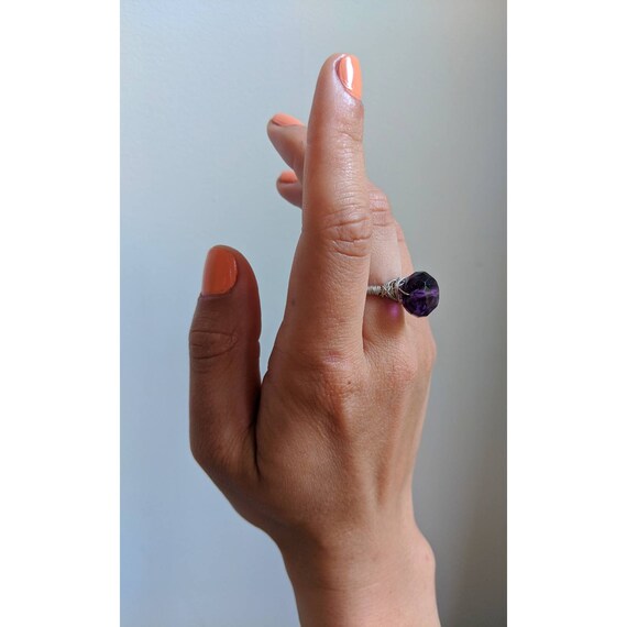 Vintage Wire Wrapped Statement Ring - image 1