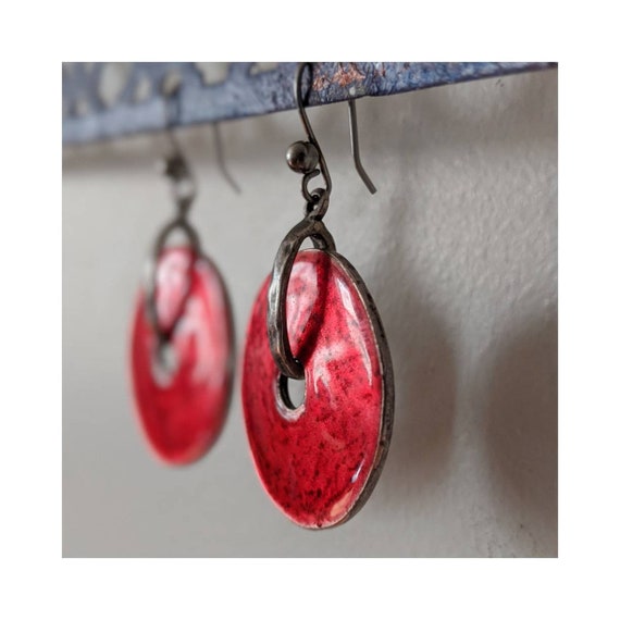 Vintage Dangle Earrings - image 2