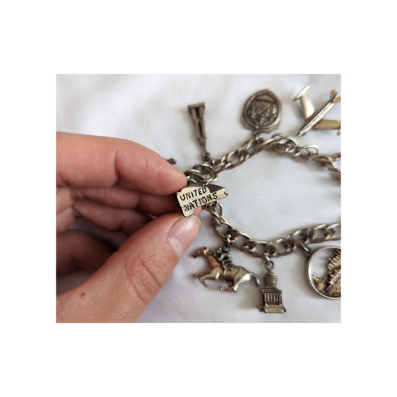 Vintage New York City Themed Charm Bracelet - image 7