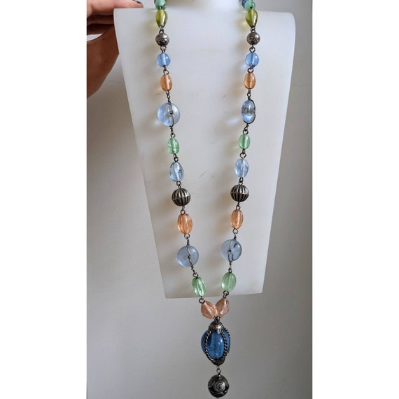 Vintage Beaded Necklace - image 3