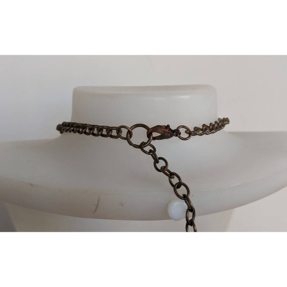 Vintage Beaded Fringe Necklace - image 4