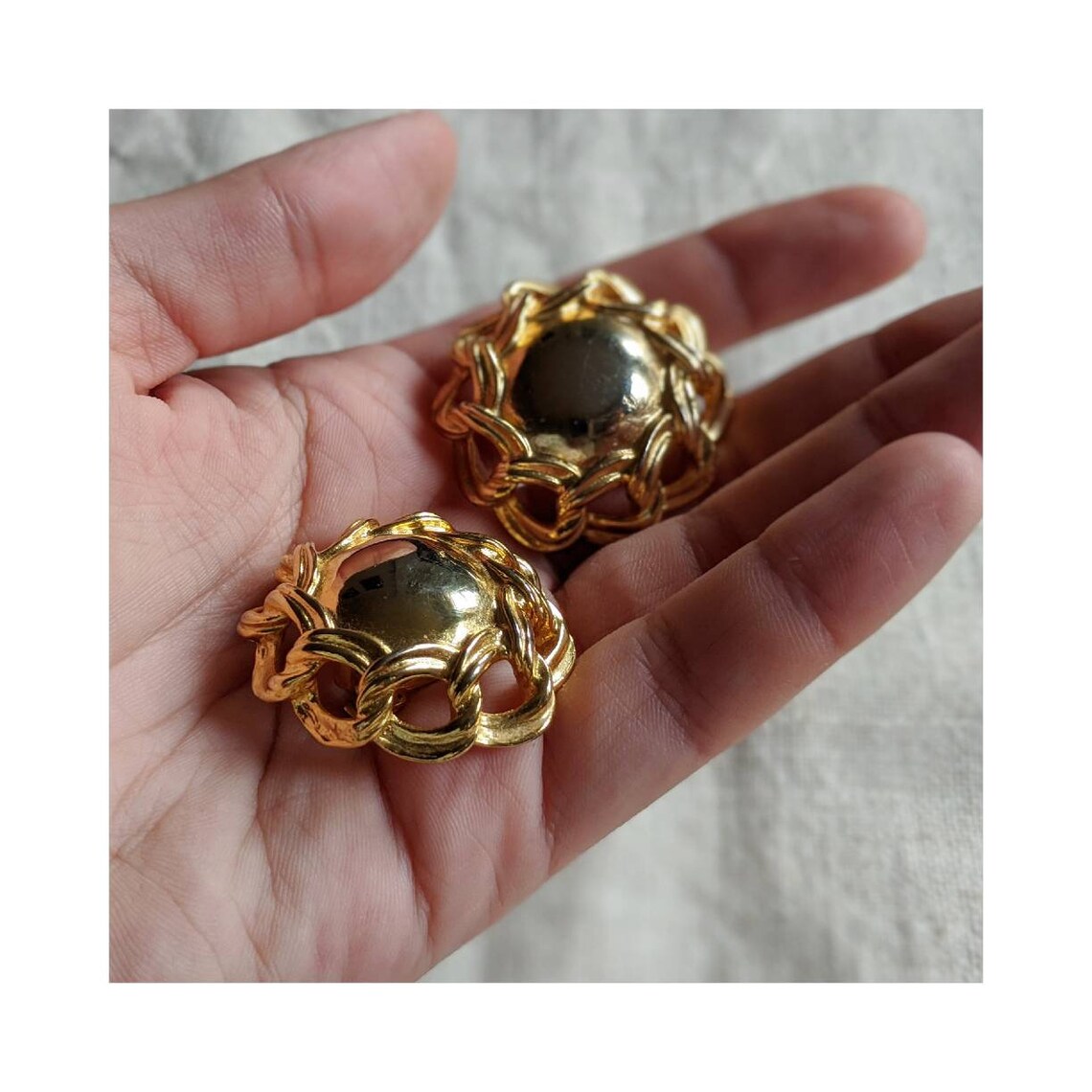 Vintage Paolo Gucci Clip on Earrings Etsy