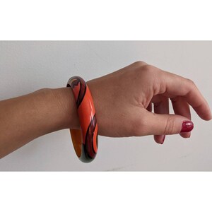 Vintage Colorful Bangle Bracelet