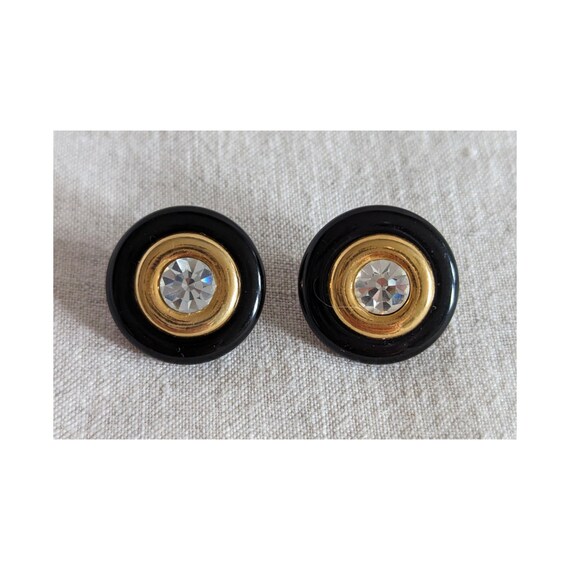 Kenneth Jay Lane Stud Earrings w/ Interchangeable… - image 3