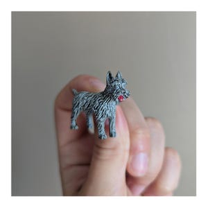 Vintage Schnauzer Pin
