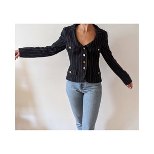 Vintage Louis Féraud Striped Blazer
