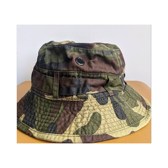 Cappello da pescatore mimetico vintage Italia