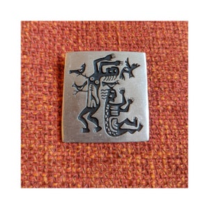 Vintage Alice Seely Tribal Pin