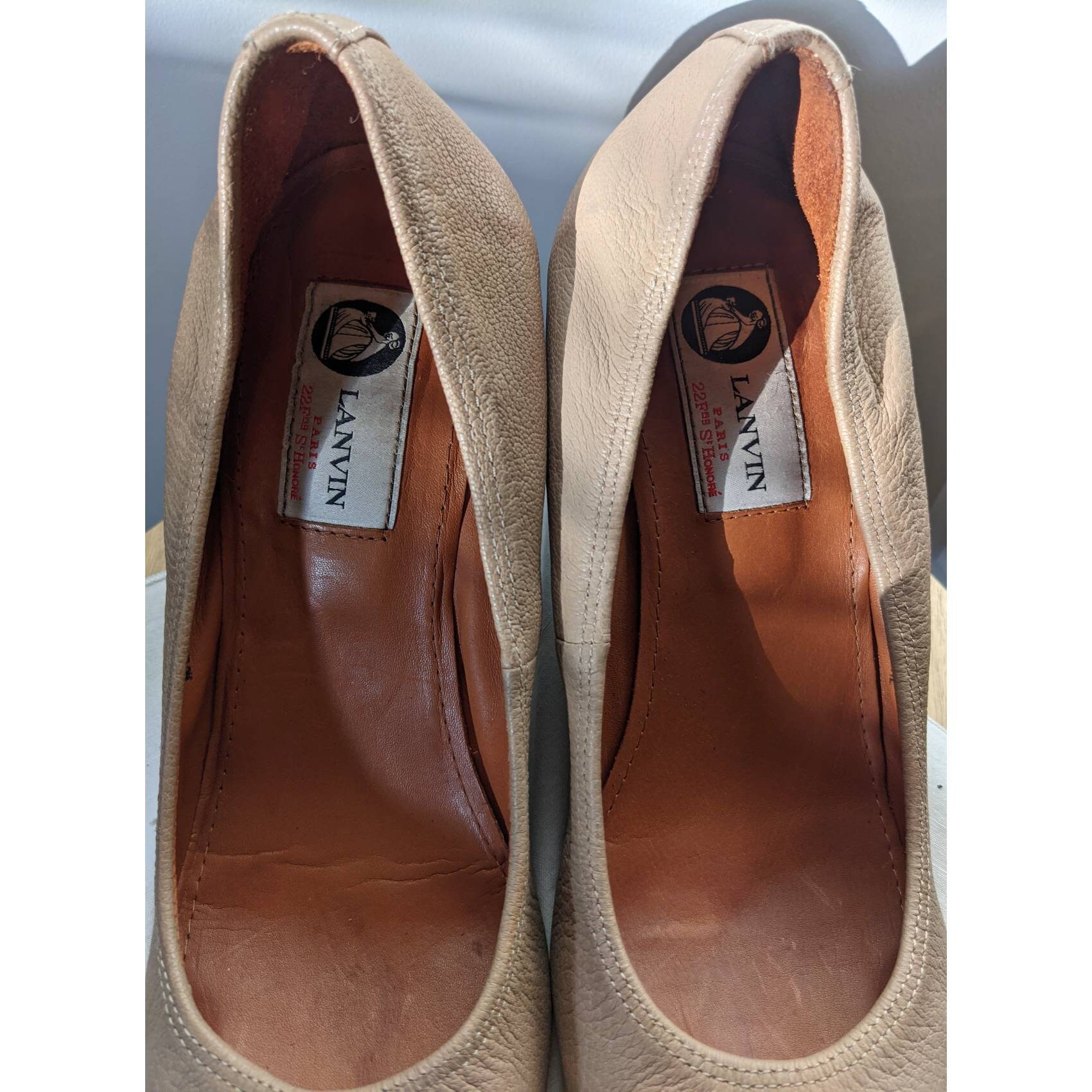 wedge ballerina pumps