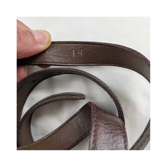 Vintage Leather Belt - image 4