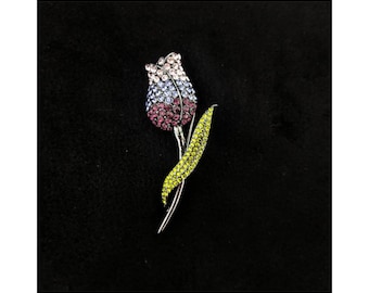 Vintage Flower Brooch