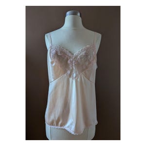 Vintage Light Pink Lace Camisole