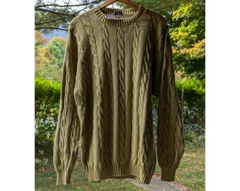 Vintage Malo Knit Pullover Men's Oversized Sweater