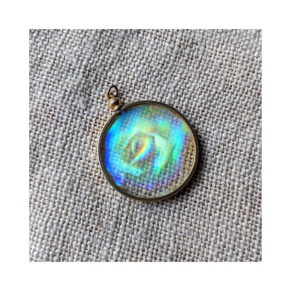 Vintage Holographic Rose Hologram 