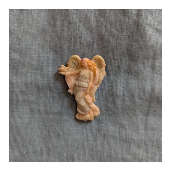 Vintage Roman Inc Seraphim Angel Brooch