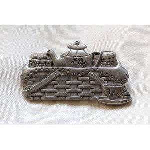 Vintage Pewter Pin