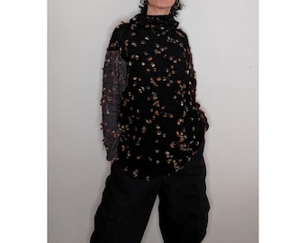 Vintage Knit Turtleneck Sweater