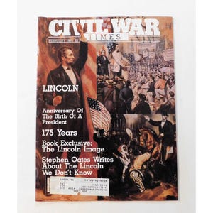 Civil War Times Illustrated Magazine February 1984 Lincoln Anniversary Edition