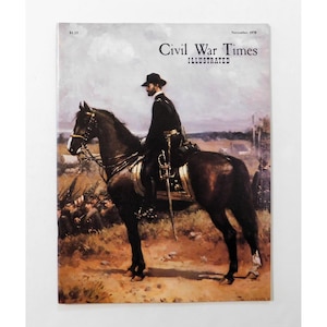 Civil War Times Illustrated Magazine November 1978 General Sherman Hatteras