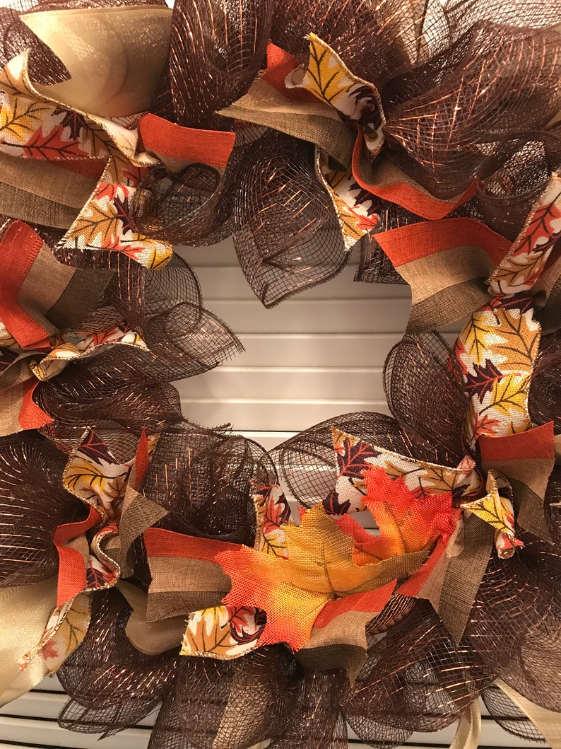 WREATH BrownOrangeGold