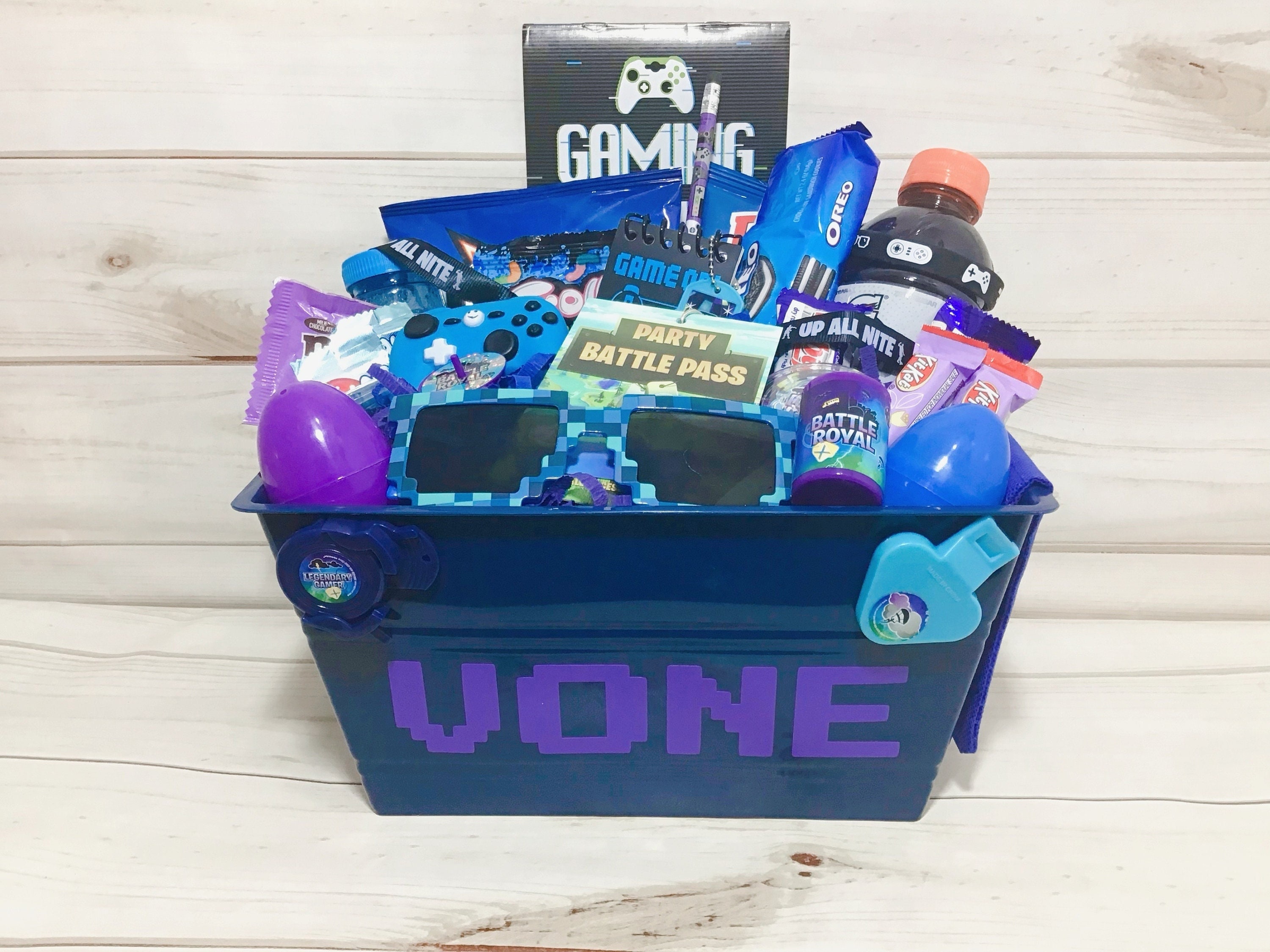 Gamers Basket Gift Idea - STOCKPILING MOMS™