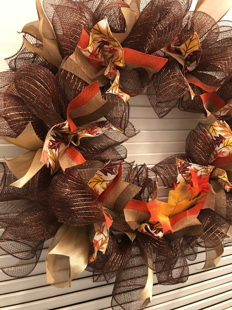WREATH BrownOrangeGold
