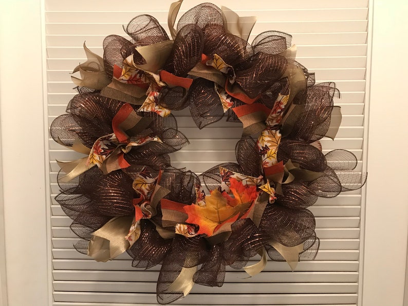 WREATH BrownOrangeGold