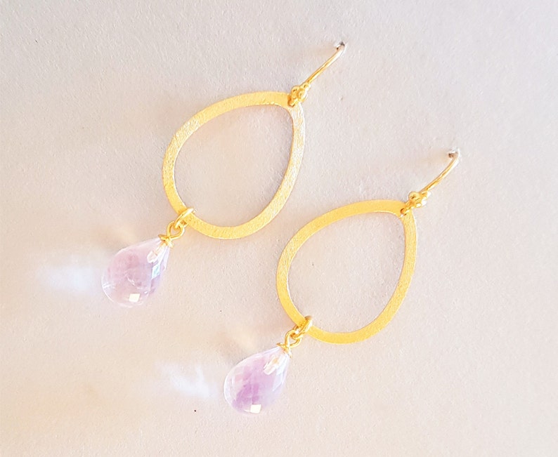 Amethyst Ohrringe | Großes Sortiment | PREMIUM Goldschmuck
