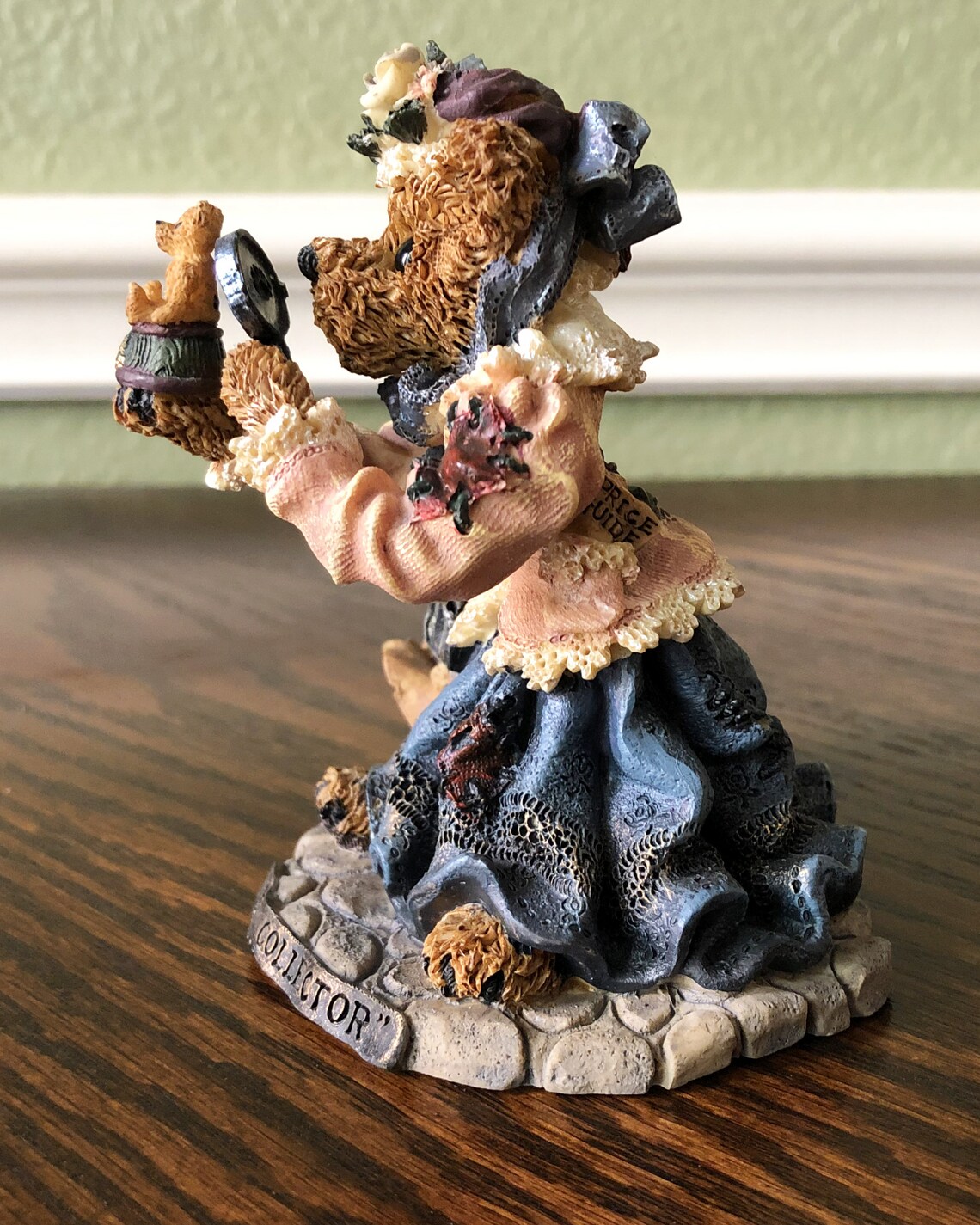 Boyds Bears The Collector Bear Resin Figurine Etsy