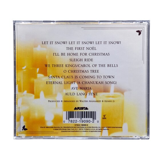 Faith By Kenny G A Holiday Album Christmas Cd 1999 Etsy Faith By Kenny G A Holiday Album Christmas Cd 1999 Etsy