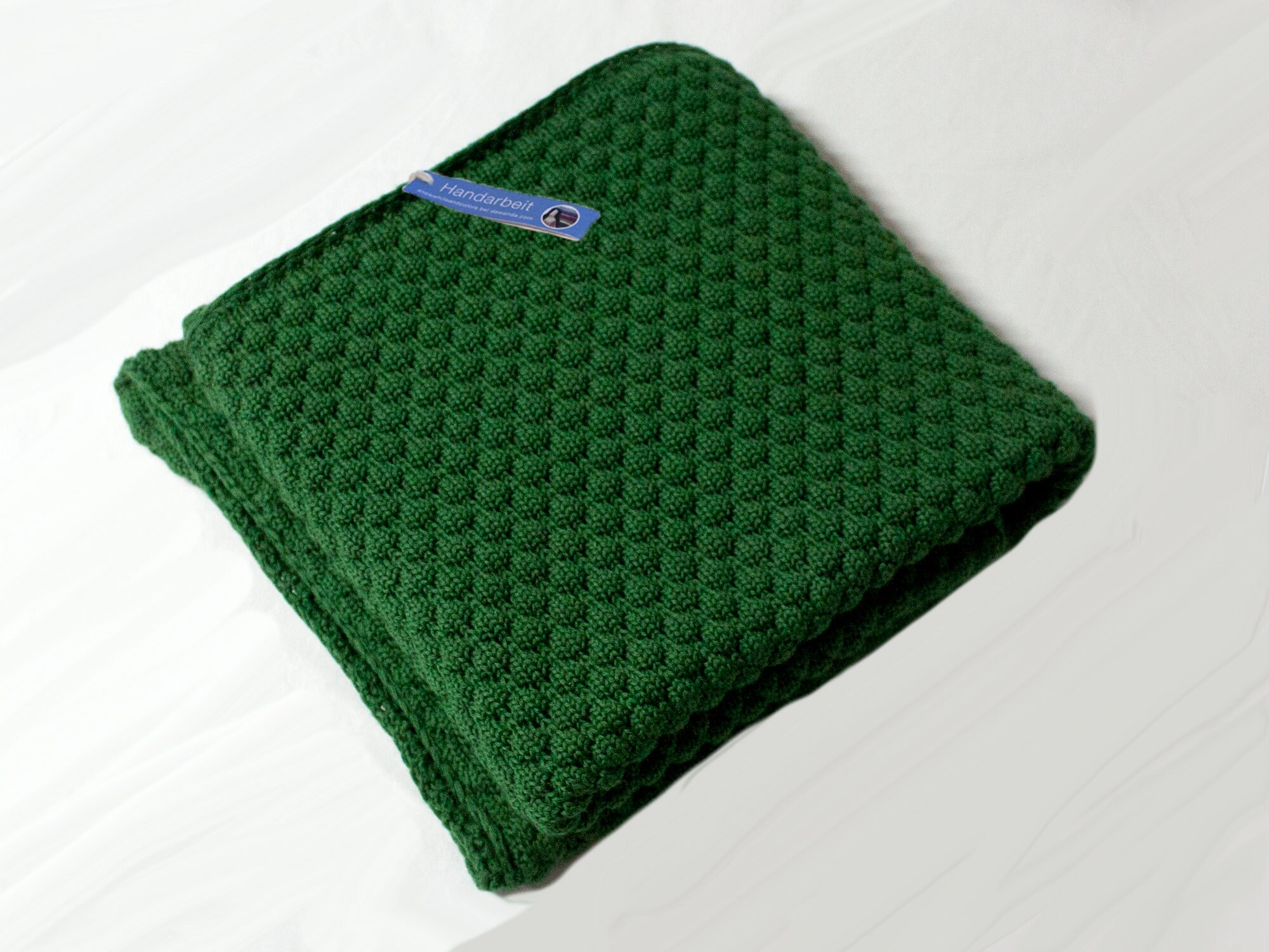 large baby blanket made of soft wool merino with sailor s nubs pattern in grass green 75 x 95 cm merino wool baby blanket knit