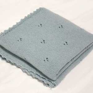 Made of 100% finest cashmere baby blanket made of cashmere in your desired color and size, optionally with name/ cashmere wool baby image 7