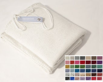 Coperta per bambini, coperta invernale, grande + semplice + elegante - realizzata in morbida lana di alpaca (per bambini) in diversi colori / coperta per bambini babyalpaca