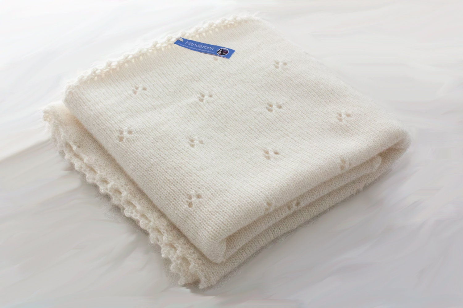 Made of 100 finest cashmere baby blanket from cashmere in Etsy