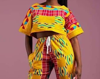 ankara joggers styles