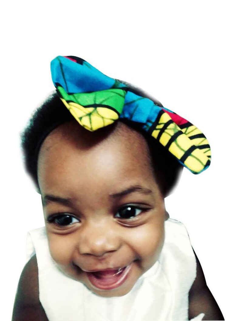 Kente baby headband/African headbands/Newborn Headband/Baby Etsy