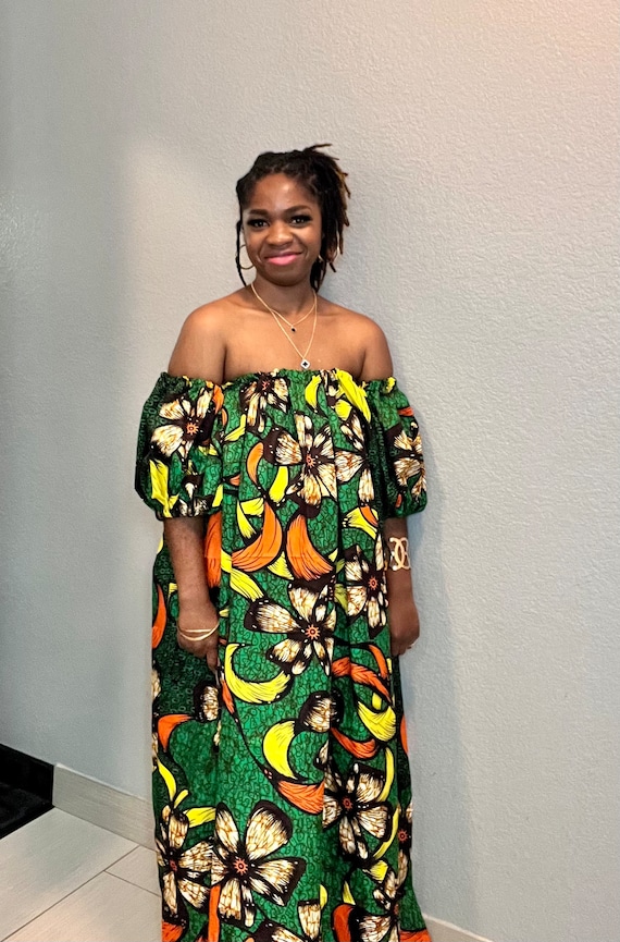 Off shoulder maxi dress online discount