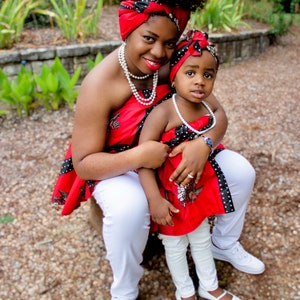 Mommy and Me/Mother’s day gift/African Family Matching Outfit/Custom made/ Family African Clothing/Family outfits/African matching outfits