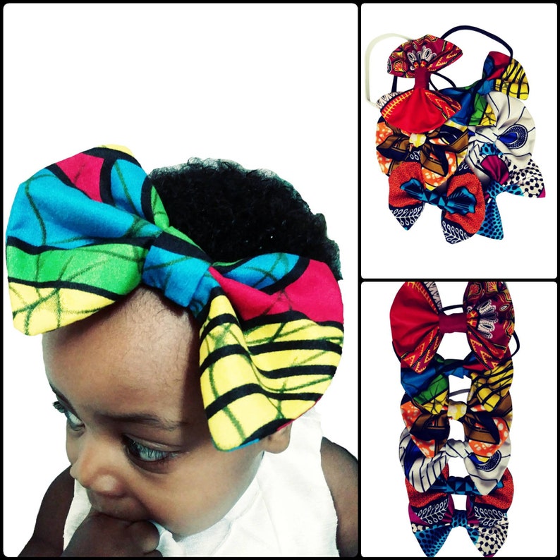 Kente Baby Headband/african Headbands/newborn Headband/baby Etsy
