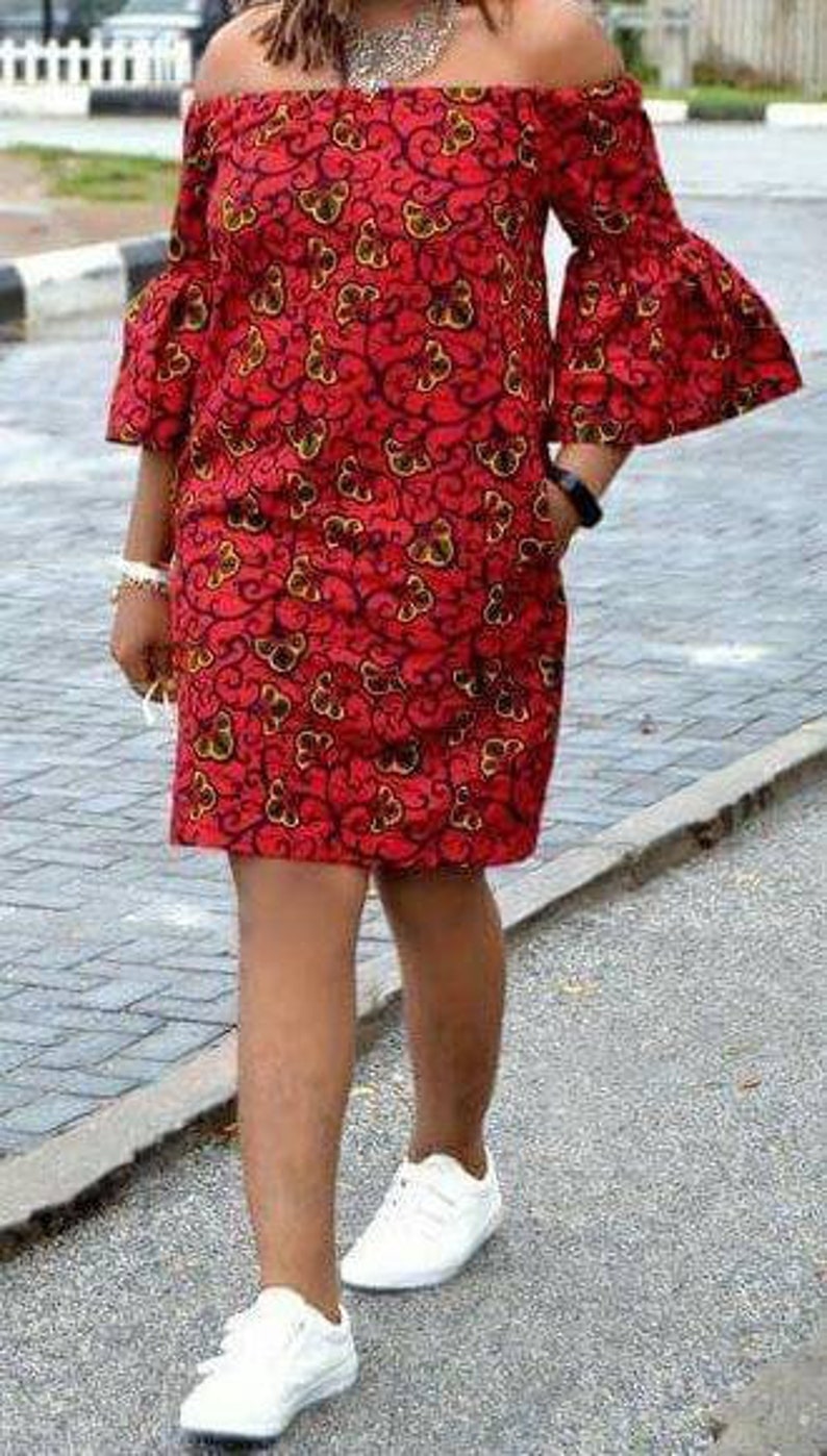 shift dress off the shoulder