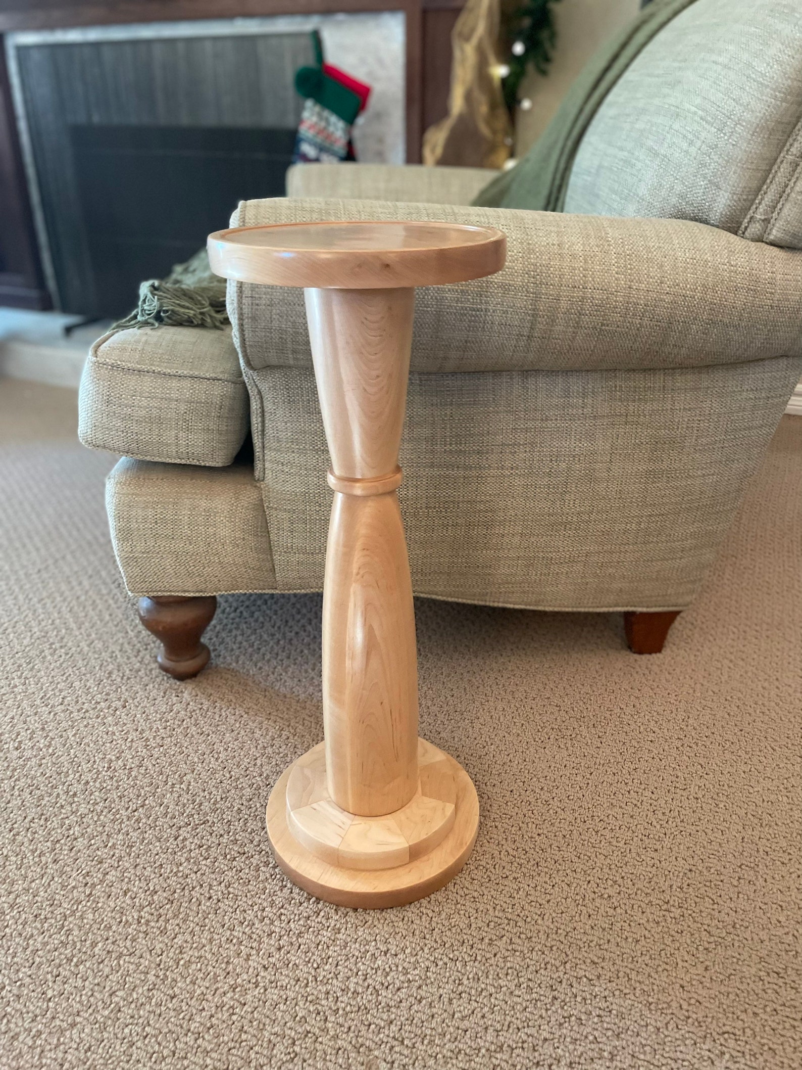Bathtub Table, 24 Tall, Vessel Tub Table, Drink Table, Accent Table, Pedestal Table. - Etsy