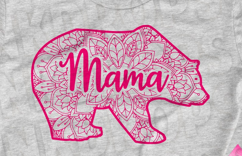 Download Mama Bear Mandala SVG Cricut mandala svg Digital download ...