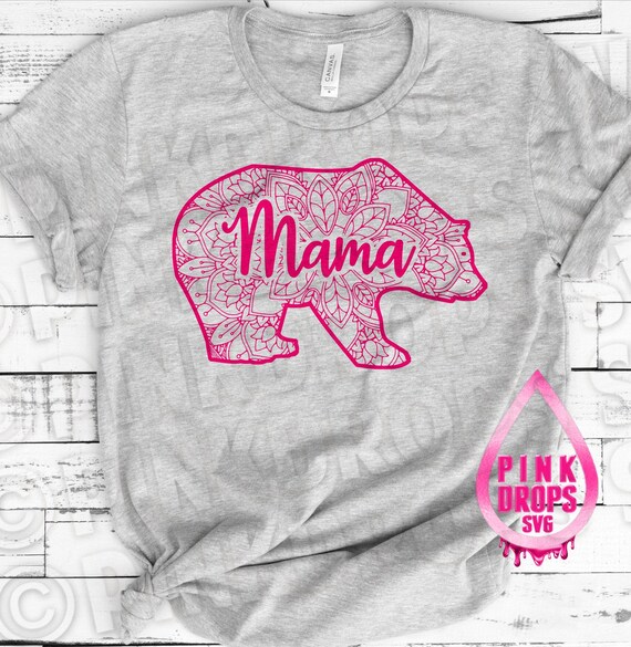 Download Mama Bear Mandala Svg Cricut Mandala Svg Digital Download Etsy