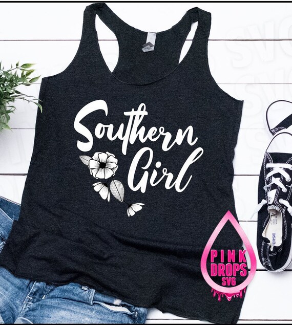 Download Womens Southern Girl Shirt Svg Teen Girl Country T Shirt Etsy
