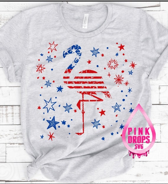Download 4th Of July Shirt Flamingo American Girl Svg 4th Of July Etsy
