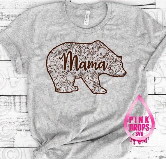 Download Mama Bear Mandala Svg Cricut Mandala Svg Digital Download Etsy