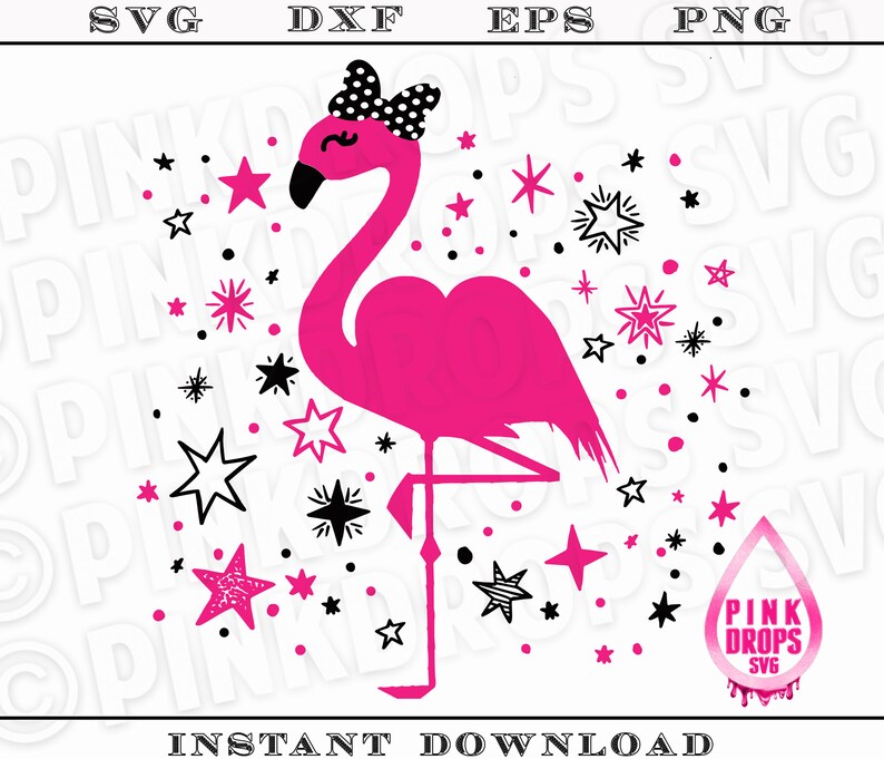 Flamingo Girls SVG Flamingo Birthday SVG Dxf Png Flamingo - Etsy