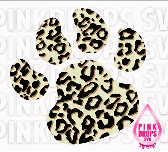 Download Paw Print Svg Leopard Print Dog Cat Tiger Pet Svg Digital Cut Etsy SVG, PNG, EPS, DXF File